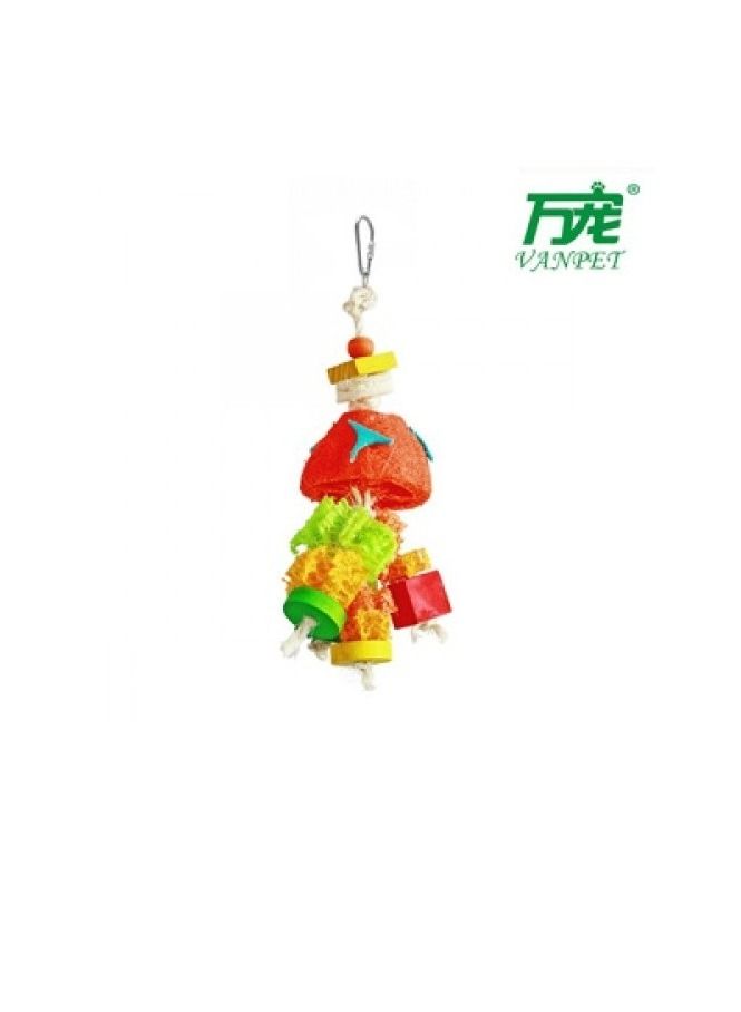 Natural And Clean Bird Toy 28x12Cm