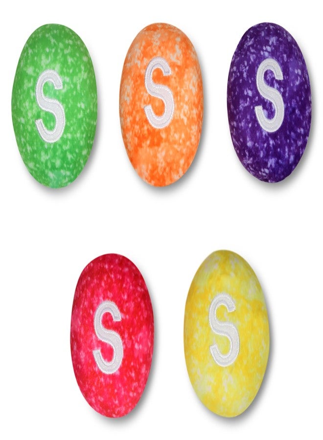 iscream Sour Skittles Package 16" x 8.5" Pillow Set with Mini Sour Skittles Candy Pillows - Image 2