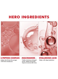CONSCIOUS CHEMIST 6 Peptide Serum for Face | 50ml | Complex Collagen Boosting Firming Essence for Face, Niacinamide & Hyaluronic Face Serum, Reduce Fine Lines, Wrinkles, Face Serum for Men & Women  - Image 3