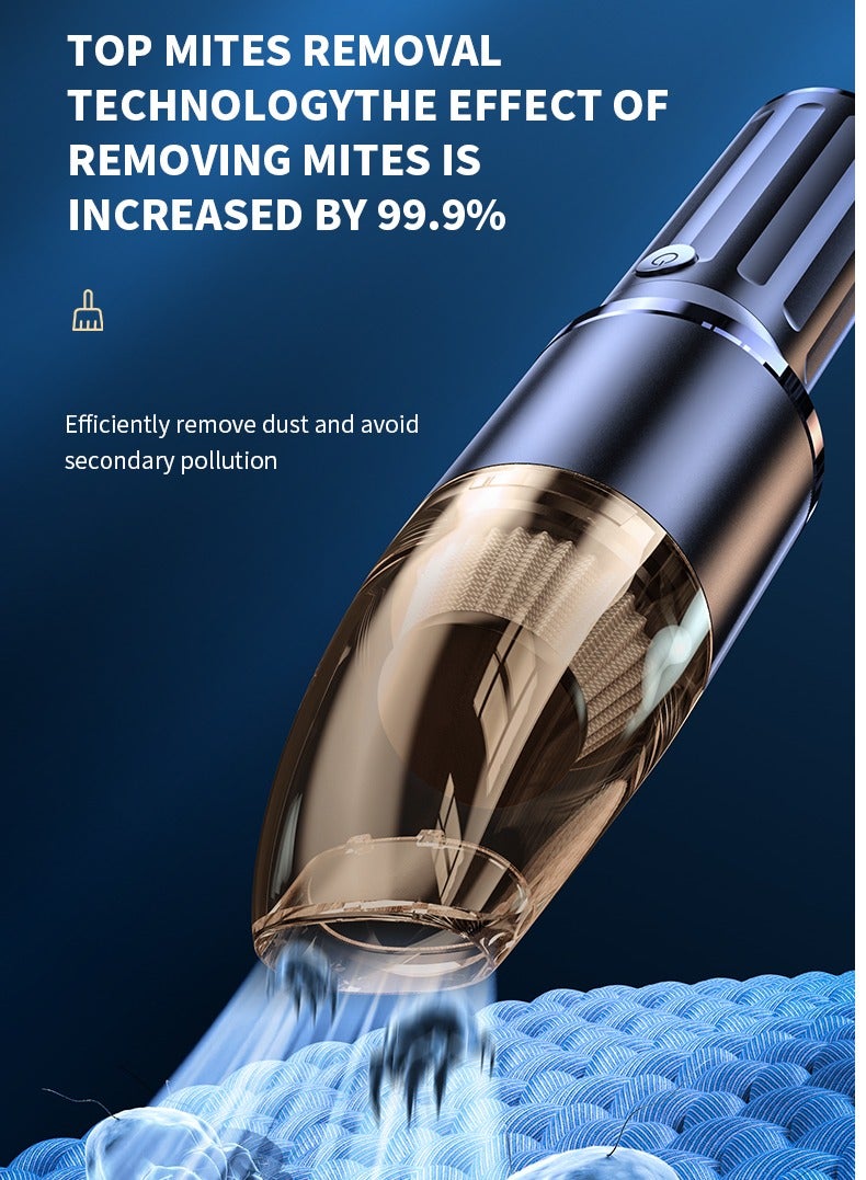 Vacuum Cleaner Cordless Rechargeable with Low Noise and  Fast Charging （BLACK） - Image 5