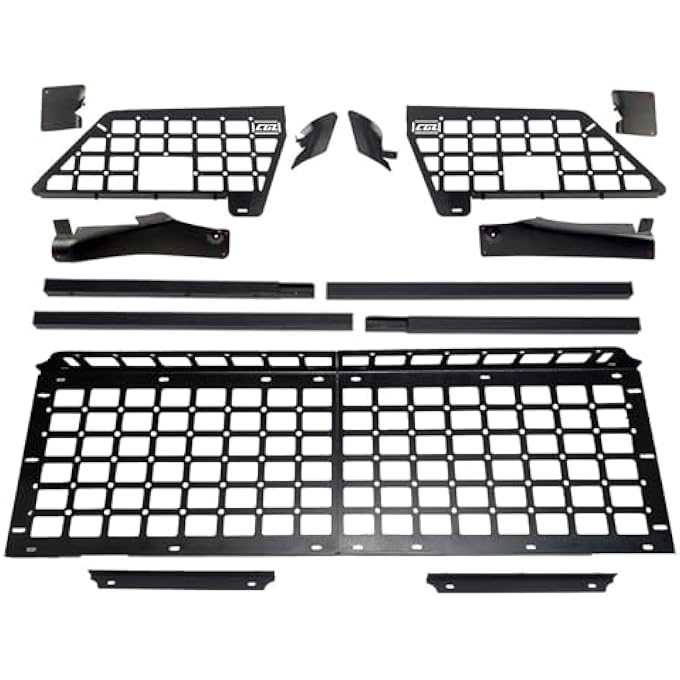 rayihni for Ford Explorer 2020-2024 Rear Cargo Rack Shelf Luggage Storage Panel Mesh Car Accessories - Image 2
