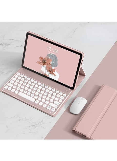 Keyboard Case Compatible with Lenovo Tab P11 2nd Gen 11.5 inch Tablet 2023, Detachable Wireless Keyboard Leather Smart Cover with Mouse For Tab P11 Gen 2