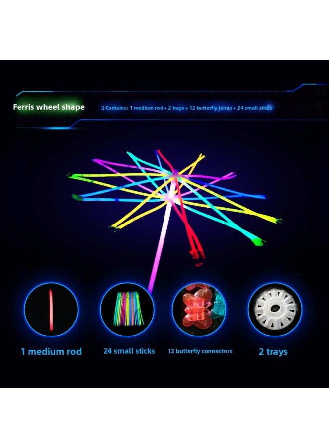 Glow Stick Kidsren's Disposable Toy Luminous Bracelet Bracelet Concert Party Annual Meeting Event Luminous Stick 