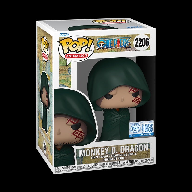 Funko Pop! Animation: One Piece - Monkey D. Dragon - 1/6 Odds for Rare Chase Variant - One Piece - Collectable Vinyl Figure - Gift Idea - Official Merchandise - Toys for Kids & Adults - Image 3