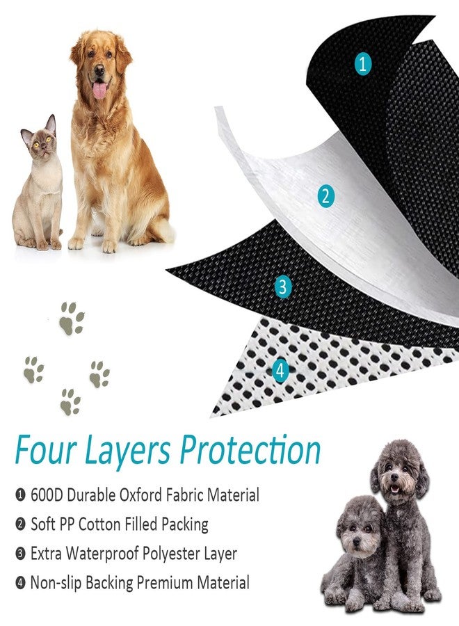 ROCCS Model Y Rear Trunk Cargo Liner Pet Mat Dogs Rear Seat Cover Protector All-Weather Waterproof Compatible with Tesla Model Y Accessories 2019-2025 - Image 5