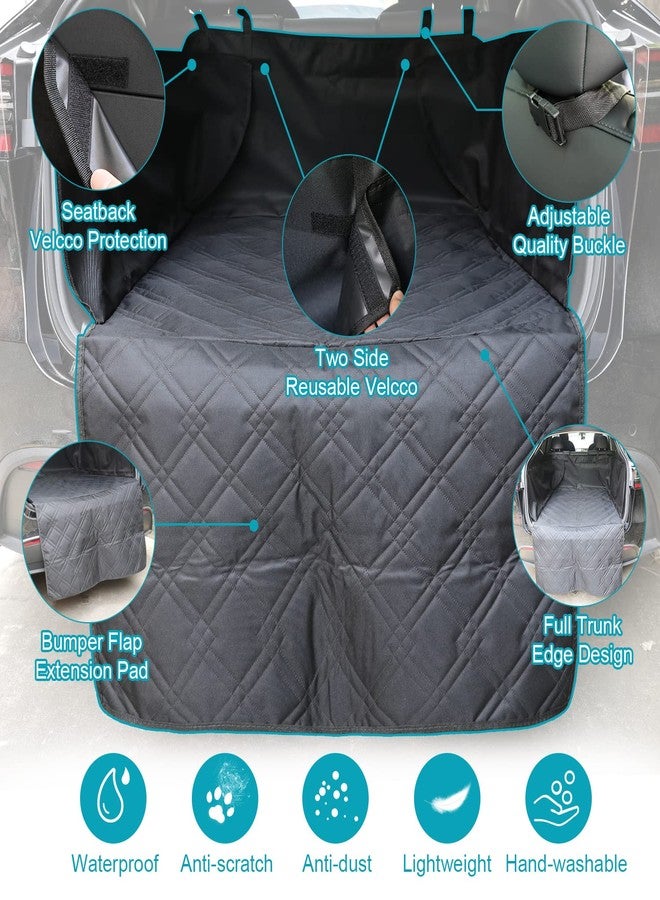 ROCCS Model Y Rear Trunk Cargo Liner Pet Mat Dogs Rear Seat Cover Protector All-Weather Waterproof Compatible with Tesla Model Y Accessories 2019-2025 - Image 3