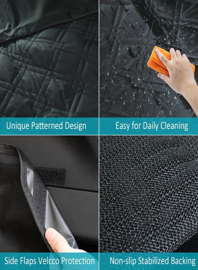 ROCCS Model Y Rear Trunk Cargo Liner Pet Mat Dogs Rear Seat Cover Protector All-Weather Waterproof Compatible with Tesla Model Y Accessories 2019-2025 - Image 4