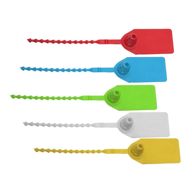 50 Pieces Self Locking Plastic Zip Ties Assorted Colors for Plant Support and Cable Management - Image 2