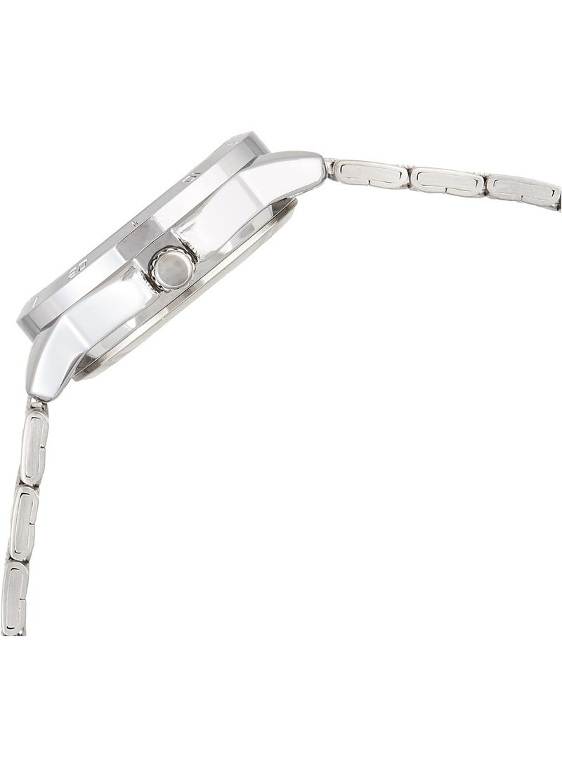 CASIO Analog Women’s Watch LTP‑V004D‑1BUDF, 35.2 mm Black Dial, Stainless Steel Case, Silver Stainless Steel Band, Water Resistant - Image 3