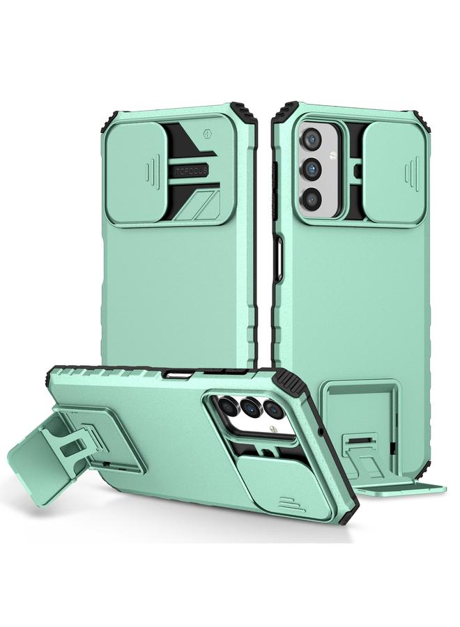 اس-توب جراب لهاتف Samsung Galaxy A13 مع حامل مجسم وغطاء منزلق وغطاء كاميرا - Image 1