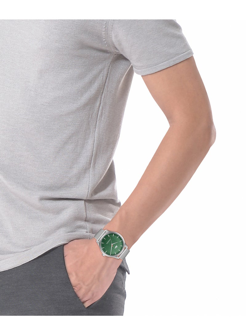 LACOSTE Round Analog Men'S Green Case Watch - 2011374 - Image 5