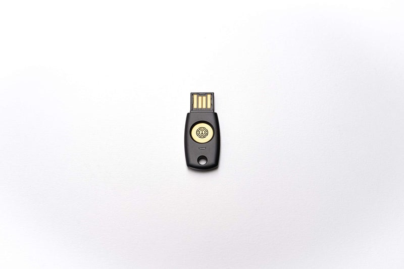 Trustkey FIDO2 U2F Security Key Passkey Two-Factor Authentication (2FA) USB Key PIN+Touch (Non-Biometric) USB-A Type TrustKey T110 - Image 2