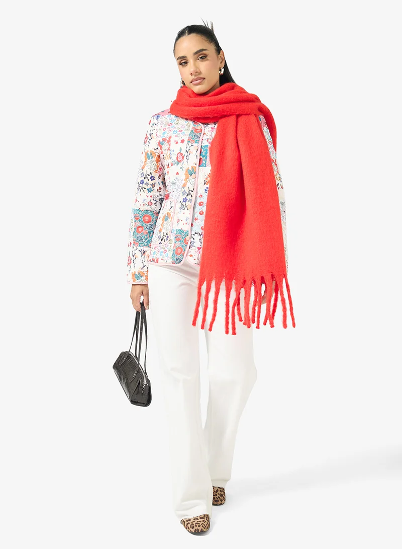 Ginger Paisley Patchwork Quilted Jacket