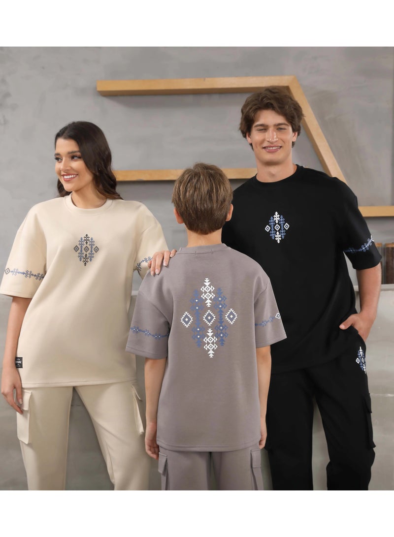 Dantil Line A complete summer oversize set that is comfortable and suitable for both unisex - Image 1