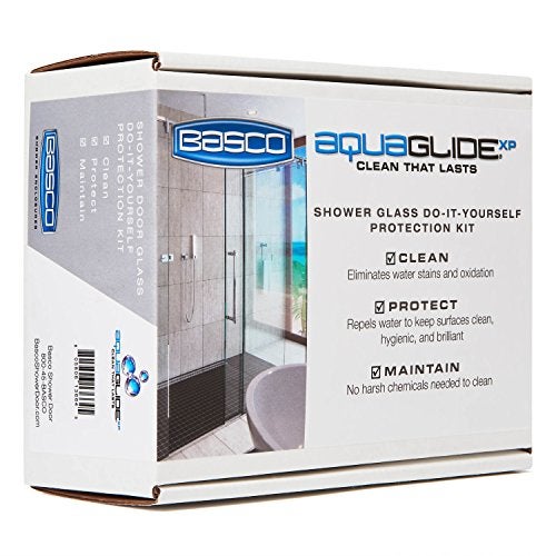 Basco Shower Door مجموعة طلاء زجاج باب الدش المقاوم للماء Basco AquaGlideXP - Image 3