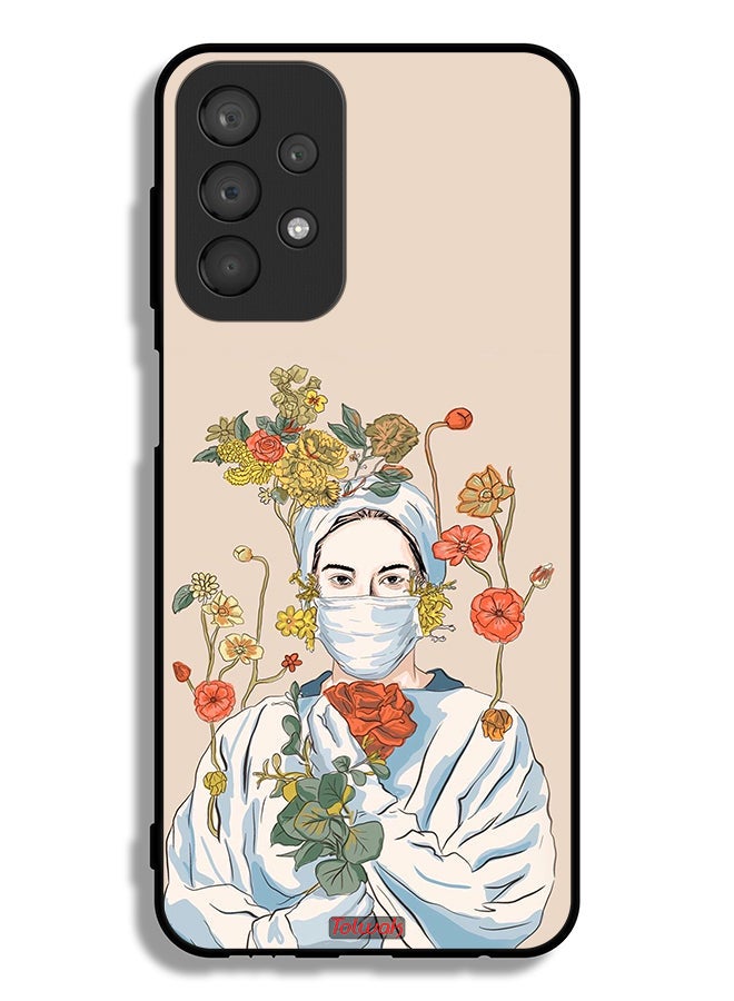 Tolwak Samsung Galaxy A23 4G Protective Case Cover Nurse Art - Image 1