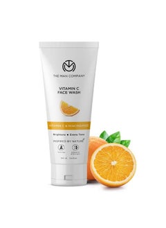 The Man Company Ultimate Vitamin C Face Care Kit With Face Wash & Face Serum; Boost Collagen; Glowing & Brightening Skin; Soft & Supple (2 Items In The Set)  - Image 3