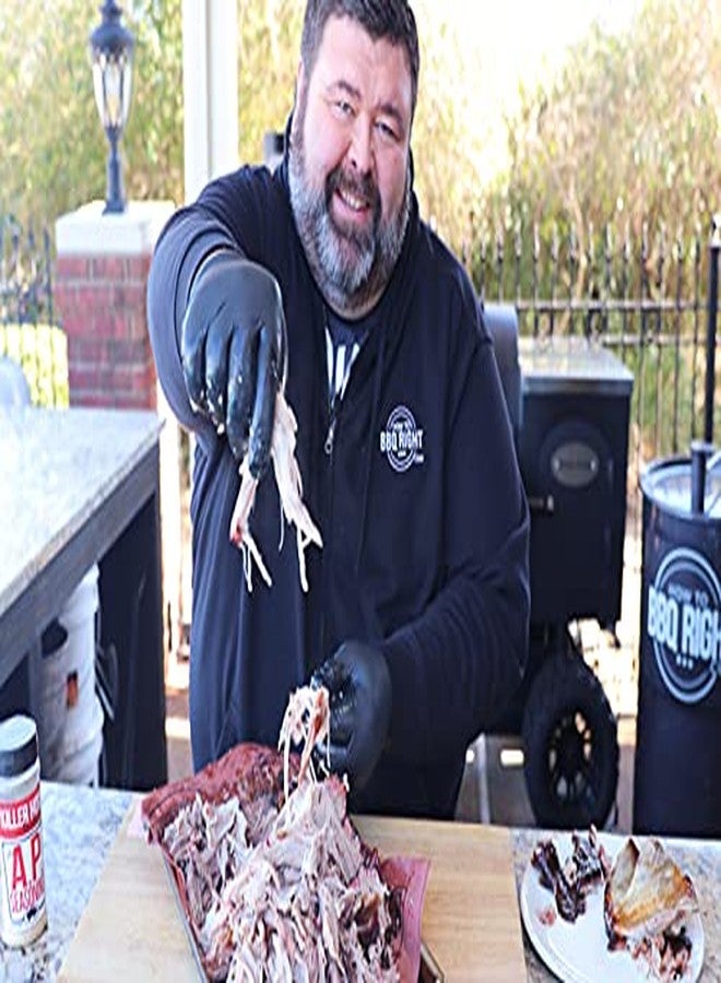 Killer Hogs توابل كيلر هوغز إيه بي، توابل الشواء والطهي على الفحم متعددة الاستخدامات للحم البقري، شرائح اللحم، البرغر، لحم الخنزير، والدجاج، ملح، فلفل، ثوم، عبوة 21.7 أونصة - Image 5