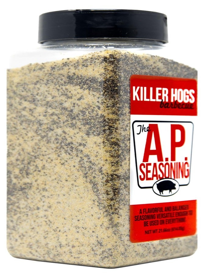Killer Hogs توابل كيلر هوغز إيه بي، توابل الشواء والطهي على الفحم متعددة الاستخدامات للحم البقري، شرائح اللحم، البرغر، لحم الخنزير، والدجاج، ملح، فلفل، ثوم، عبوة 21.7 أونصة - Image 3