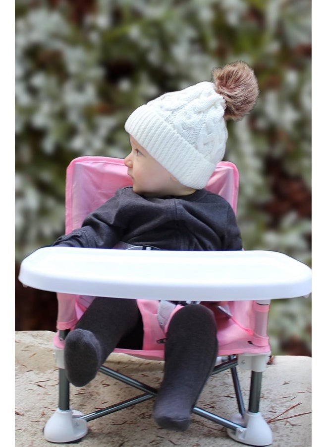 PandaEar كرسي الأطفال القابل للطي من باندا إير للسفر - Image 3