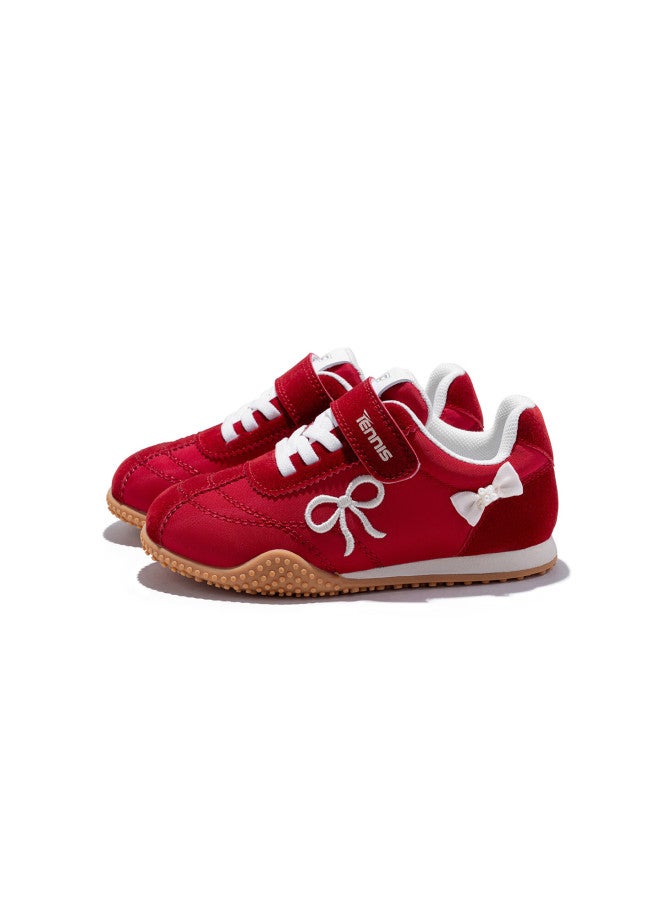 Red Dragonfly Girls' Children's Shoes Autumn Winter Kids' New Year Training Sports Sneakers Q53bd050 Red Size 33 - Image 4