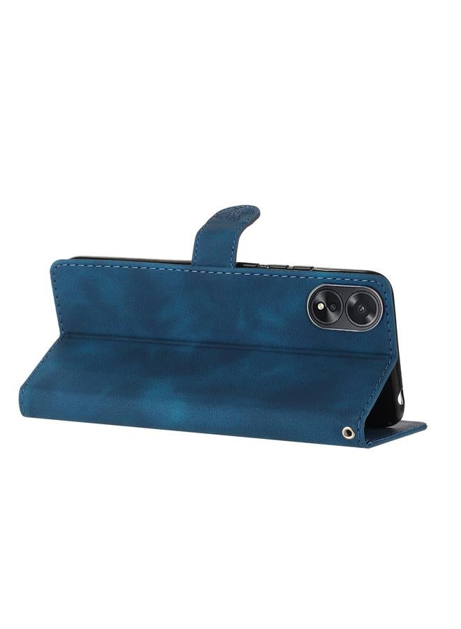 اس-توب جراب هاتف جلدي بنقشة زهور وفراشات لهاتف OPPO A38 - Image 5