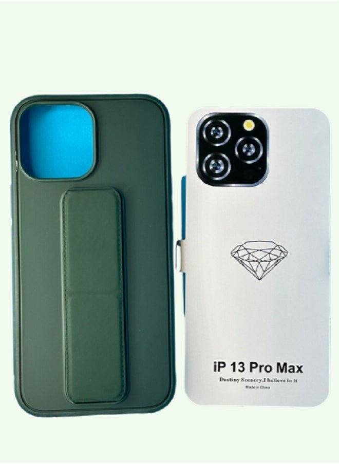 Undefined IPhone 13 Pro Max Olive Oil Back Cover With Handle  - Image 2
