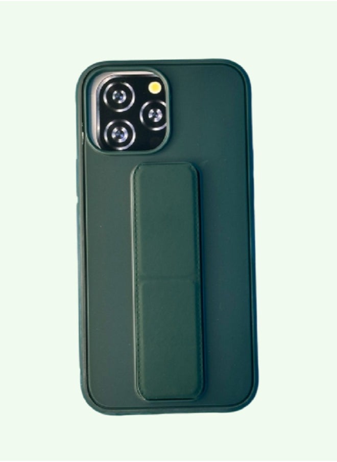 Undefined IPhone 13 Pro Max Olive Oil Back Cover With Handle  - Image 1