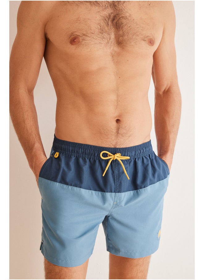 women'secret - Men's color block swimsuit - Image 1