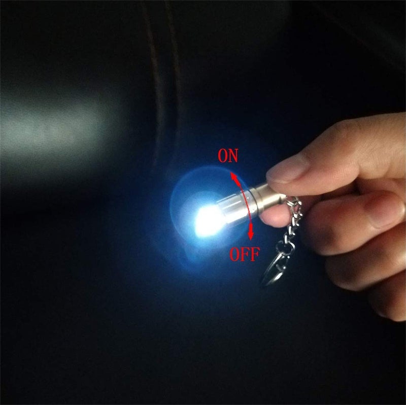Nitefox e1 The World's Smallest Flashlight Micro Tiny Mini Keychain Light Long-Lasting Safety Light for Everyday Carry Emergencies Outdoor Dog Walking Hiking Camping Nice Gift for Parents and Kids. - Image 2