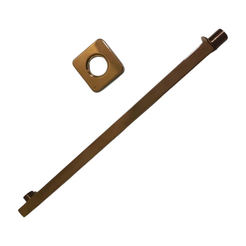 Set of shower arms - burial exits - multi sizes and shapes (Rose Gold, 40)