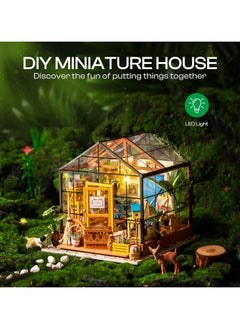 DIY Dollhouse Wooden Miniature Furniture Kit Mini Green House with LED Best Birthday Gifts - pzsku/Z02DE56B2C626F3DE1F88Z/45/_/1721808600/4a08fbfb-2f84-4074-9afc-c89eb2427f9c