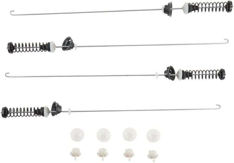 Whirlpool مجموعة قضبان تعليق غسالة التحميل العلوي Whirlpool W11400156 OEM - Image 2