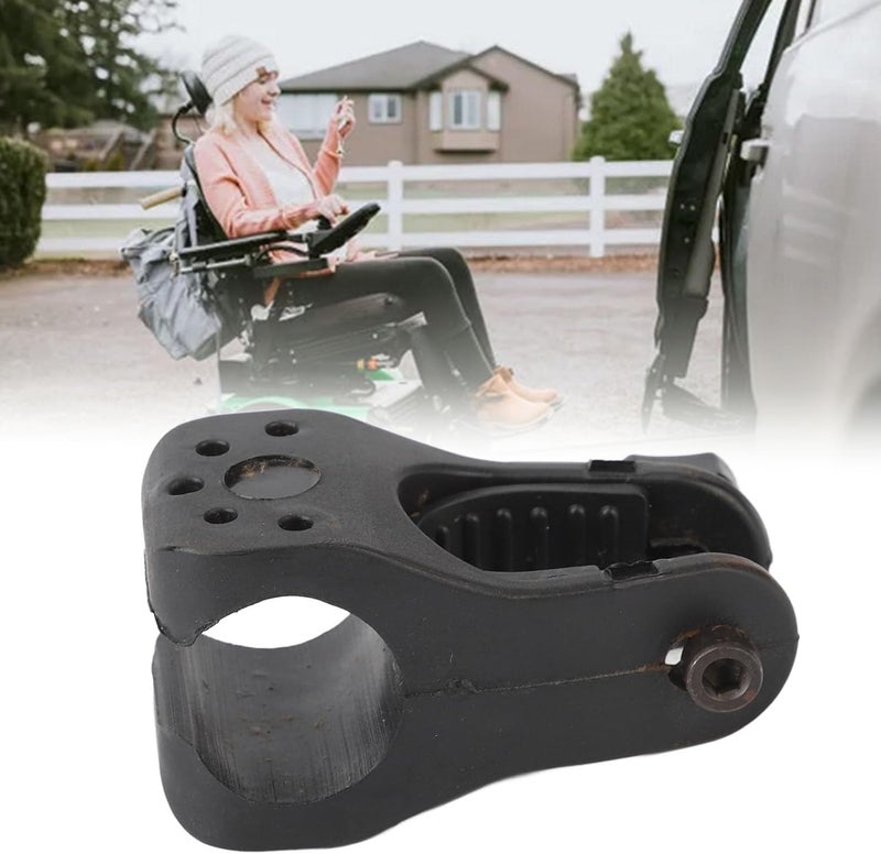 klarako Rollator Walker Cane Holder,Walker Accessories,Universal Walking Stick Holder for Elderly,Wheelchairs Accessories,Black - Image 4