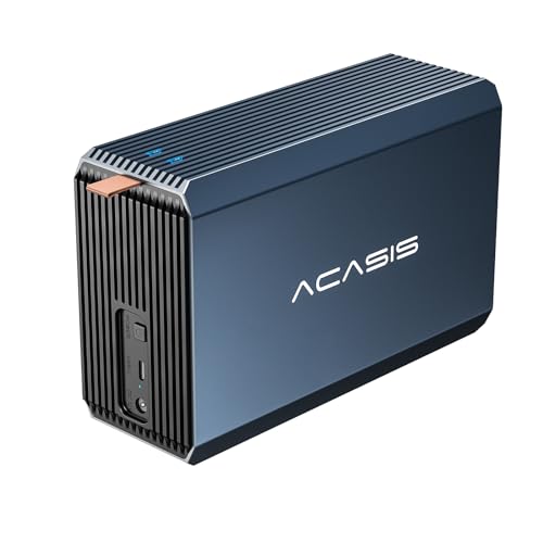 ACASIS 2 Bay External Hard Drive RAID Enclosure for 2.5/3.5" SATA HDD/SSD with USB 3.0,Support RAID 0/1/JBOD/SPAN,Max 6Gbps Under UASP,36TB Capacity Raid Enclosure - Image 1