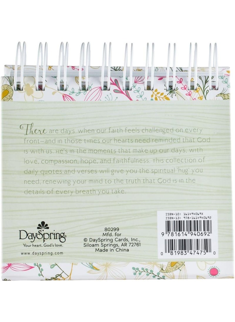 Dayspring DaySpring Flip Calendar  God in Every Moment  80299  - Image 2