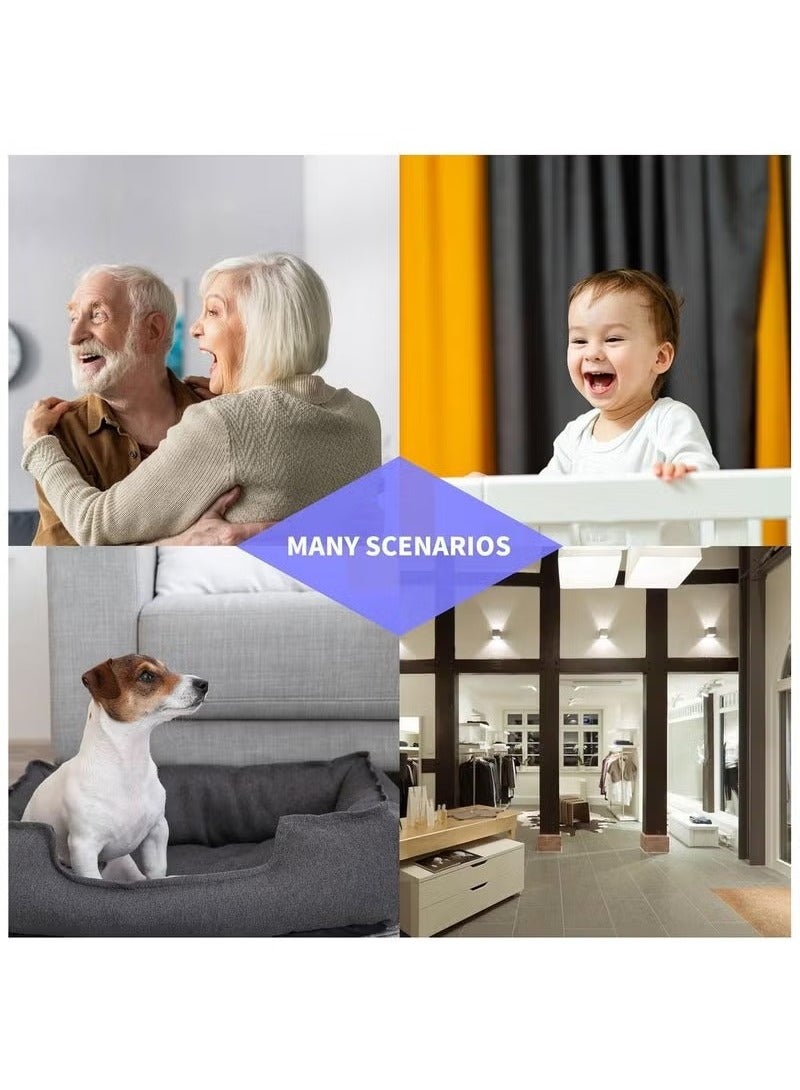 Generic 4K HD Indoor Security Camera – 360° Smart Cam with Night Vision, Motion Detection, 2-Way Audio & Mobile App Control  - Image 2