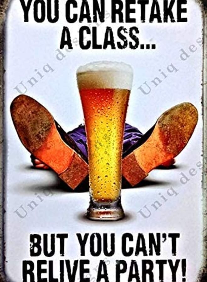 Designs You Can Retake A Class But You Can'T Reliv
