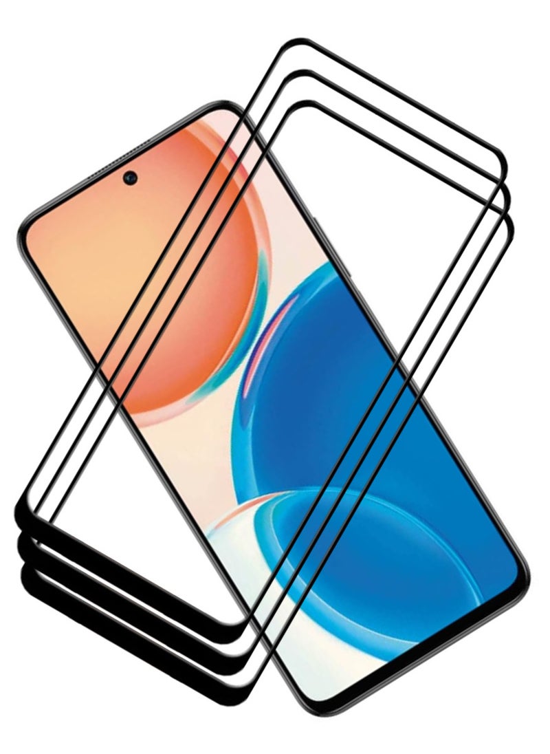ACLIX 3 Pieces Antistatic ESD Dustproof Premium Quality High Definition Tempered Glass Screen Protector Designed For Honor X8 - Image 1