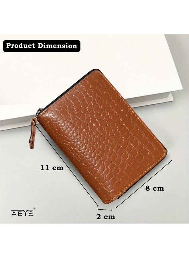 ABYS محفظة جلدية للرجال والنساء من ABYS (8129AB1_Tan) - Image 2