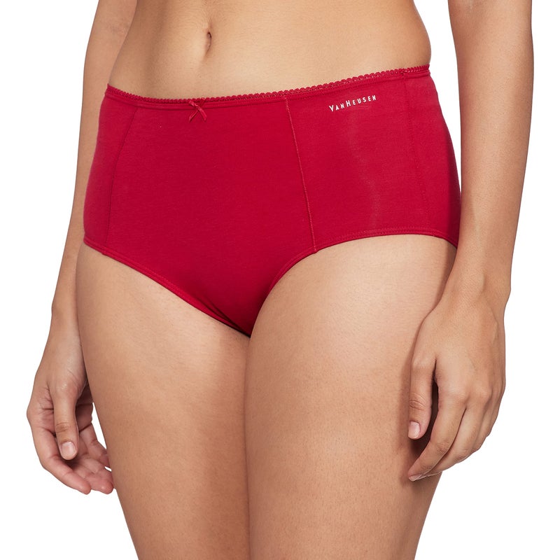 Van Heusen Women Full Briefs - Cotton Spandex - Anti Bacterial, Flexi Stretch, Wicking_11112_Assorted_XL - Image 4