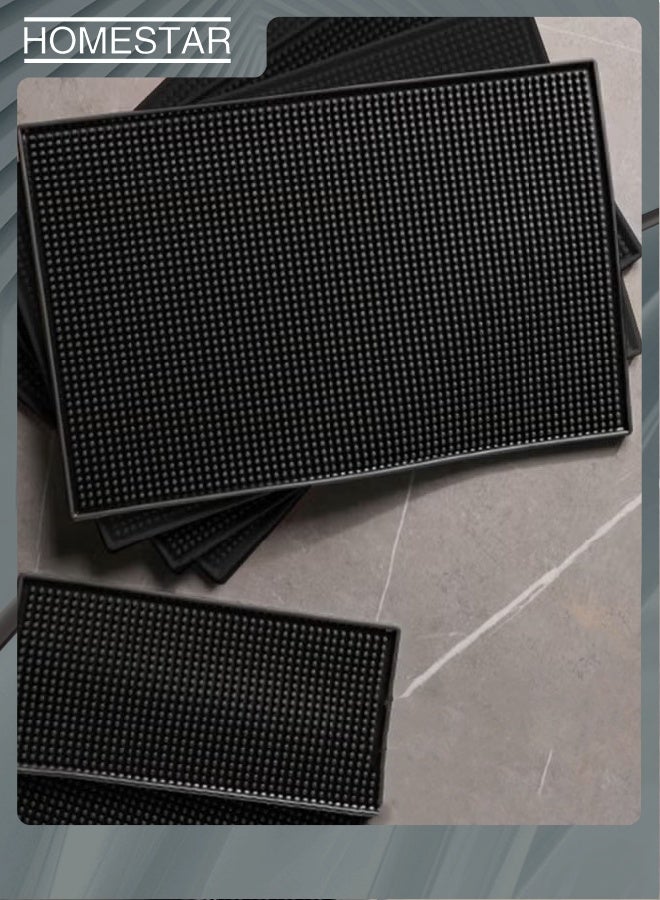 HOMESTAR 2 Pack Bar Mat, 45cm x 30cm x1 cm Thick Durable and Stylish Bar Mat for Spills. Non Slip, Non-Toxic, Service Mat for Tea, Bars, Restaurants, Coffee, and Counter Top - Image 5