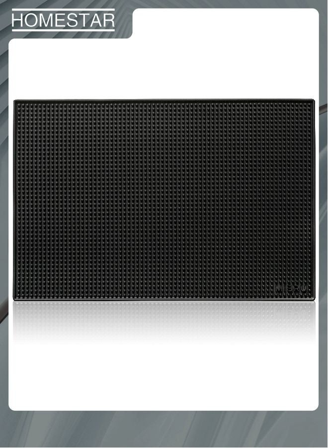 HOMESTAR 2 Pack Bar Mat, 45cm x 30cm x1 cm Thick Durable and Stylish Bar Mat for Spills. Non Slip, Non-Toxic, Service Mat for Tea, Bars, Restaurants, Coffee, and Counter Top - Image 3