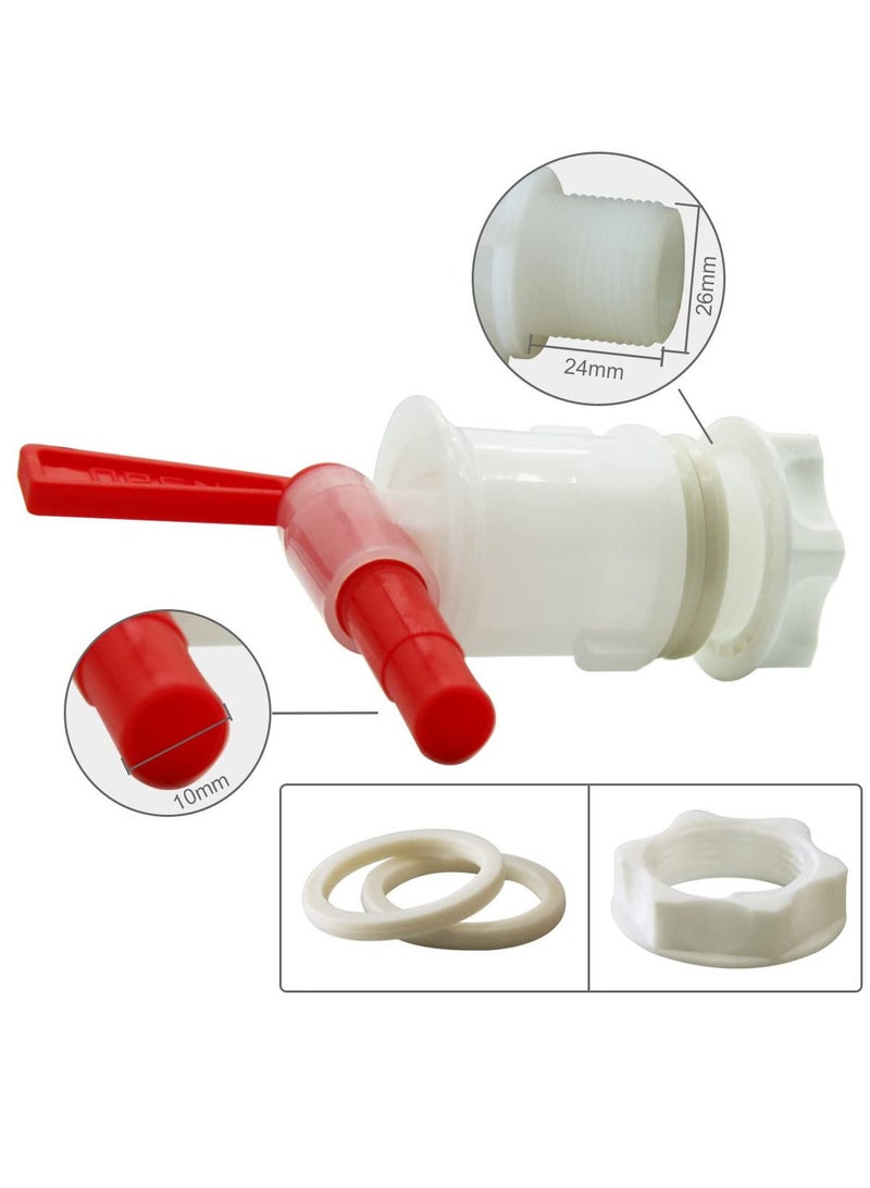 Plastic Bucket Spigot Bottling Tap Faucet for Homebrew Wine Making Brewing Fermenter  - Image 2