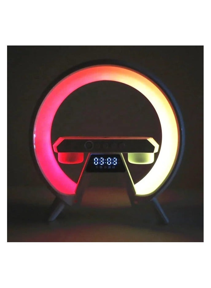 Your speaker and music player with a wireless charging base