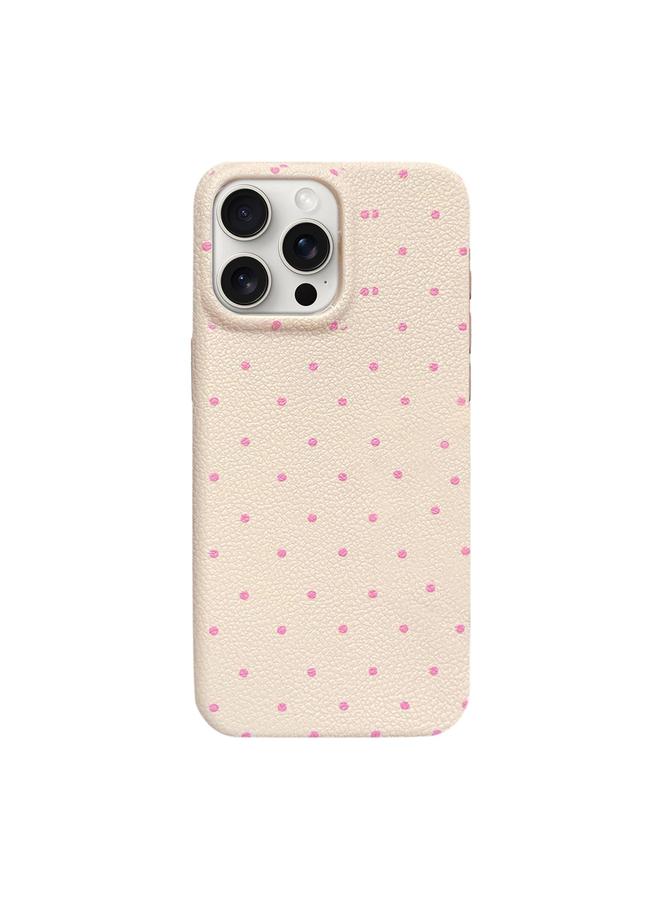 S-TOP Case For iPhone 14 Pro Max Dopamine Polka Dots Silicone Phone Case - Image 1