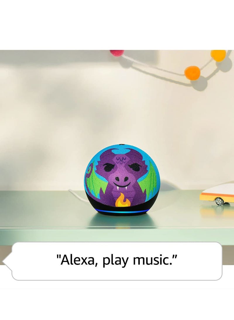 ECHO - Echo Dot (5th Gen, 2022 release) Kids | Designed for kids, with parental controls - Image 1