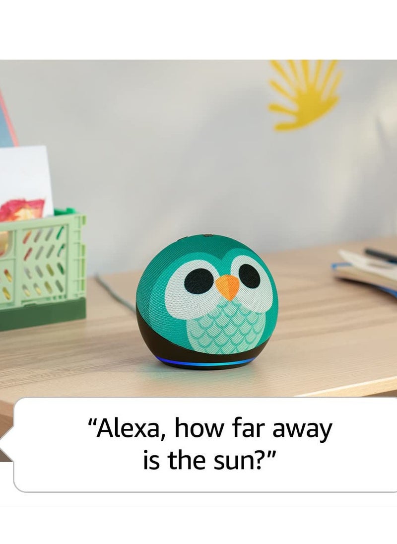 ECHO - Echo Dot (5th Gen, 2022 release) Kids | Designed for kids, with parental controls - Image 1