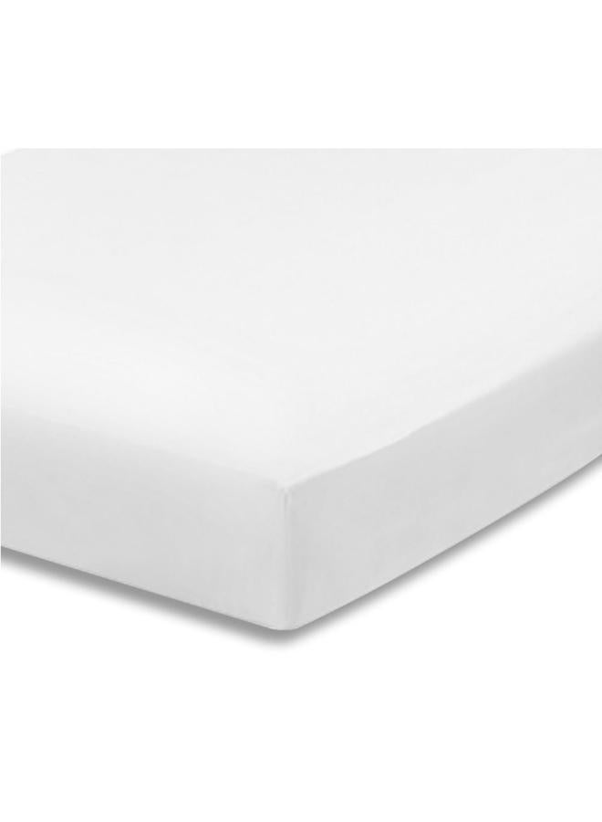 Mamas Gift Cotton Fitted Sheet 140x70 Our Fitted Sheet Is Easy to Pull over the Mattress and Secure for Your Child Since the Elastic Edging Keeps the in Place. - Image 1