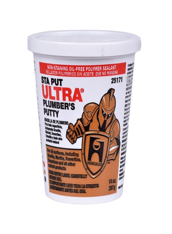Oatey 25171 Sta Put Ultra Plumbers Putty, 14 oz Size - Image 1
